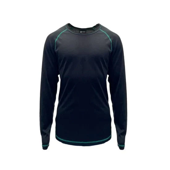 Domex Thermalayer Long Sleeve Top - Black Unisex Thermal Base Layer