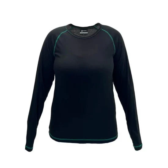 Domex Thermalayer Long Sleeve Top - Black Unisex Thermal Base Layer - Image 2