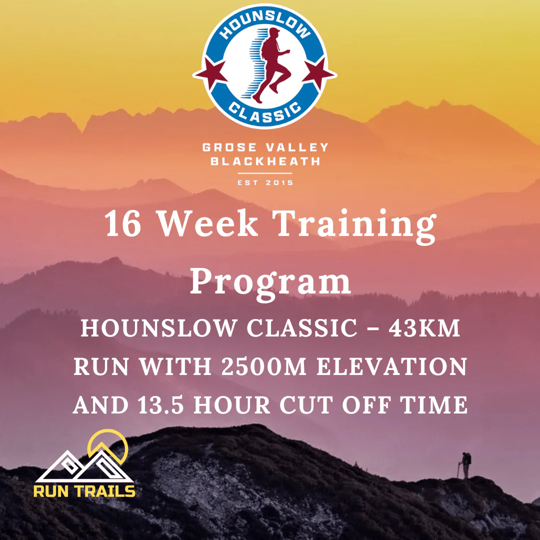 Hounslow Classic Marathon 43km - 16 Week Training Plan