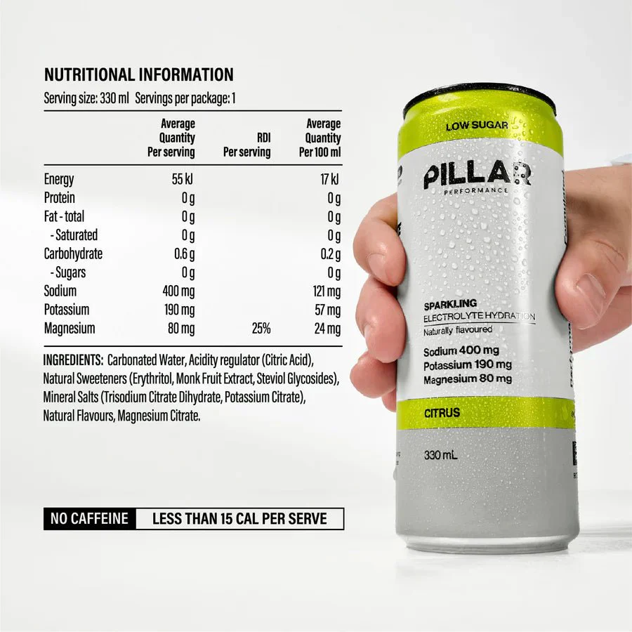 Pillar Sparkling Electrolyte Drink - Image 4